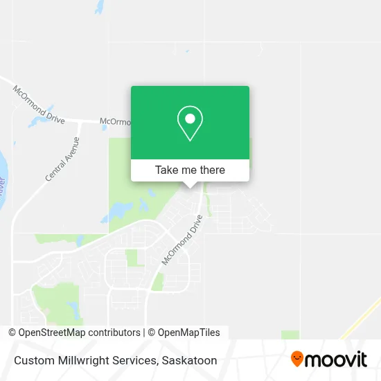 Custom Millwright Services map
