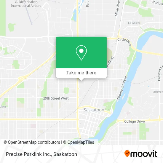 Precise Parklink Inc. map
