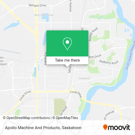 Apollo Machine And Products map