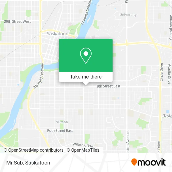 Mr.Sub map