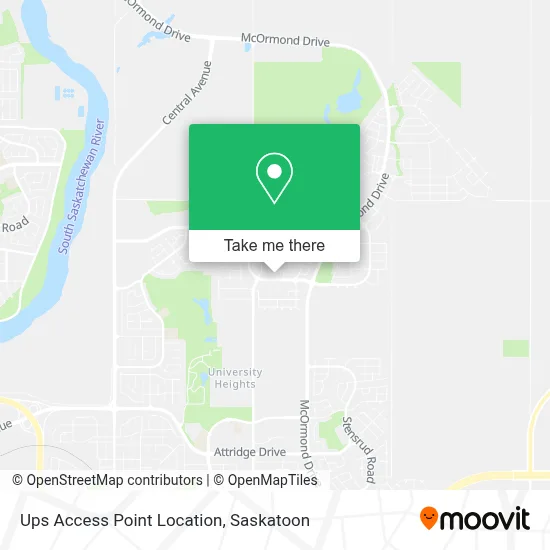 Ups Access Point Location plan