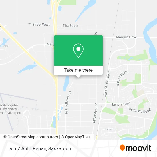 Tech 7 Auto Repair map