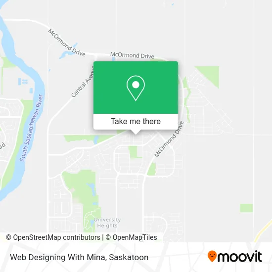 Web Designing With Mina map