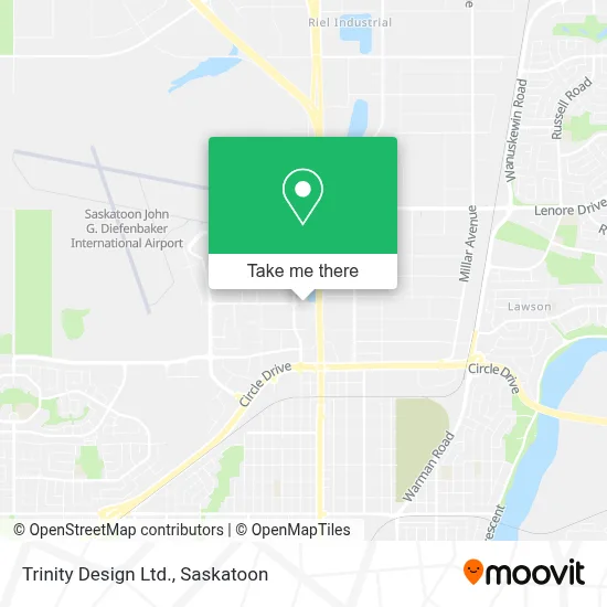 Trinity Design Ltd. map