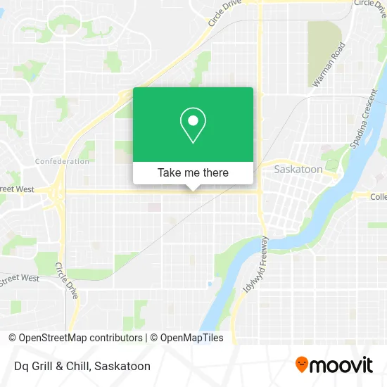 Dq Grill & Chill map