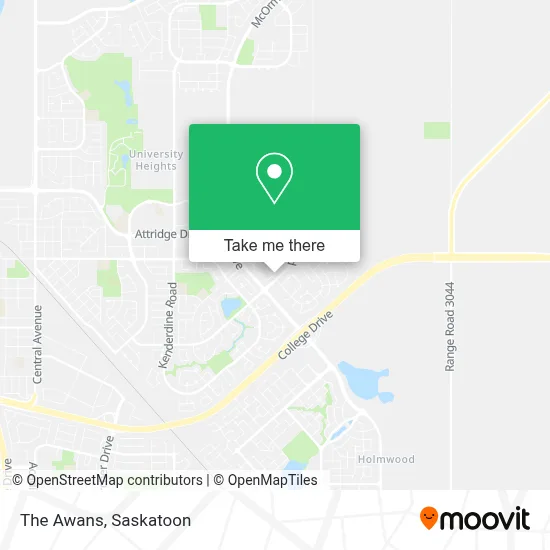 The Awans map