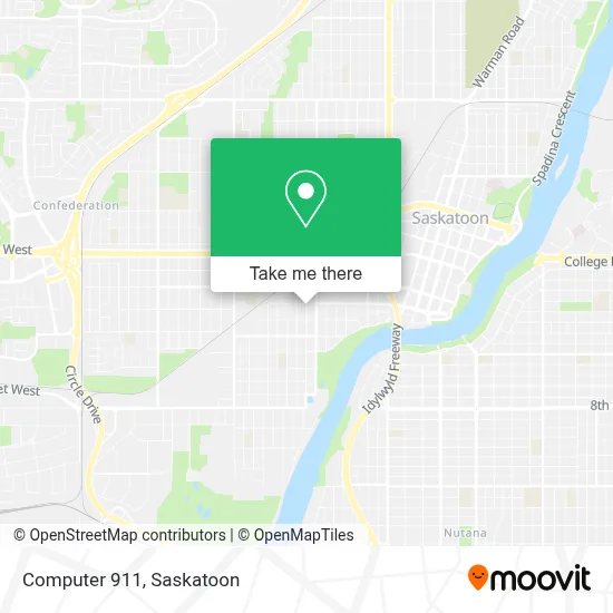 Computer 911 map