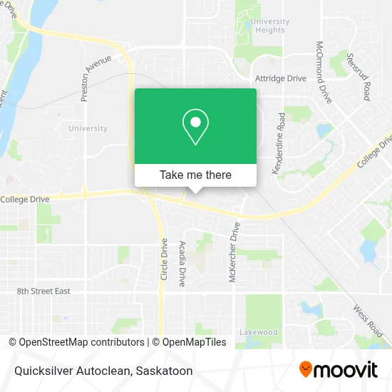 Quicksilver Autoclean map