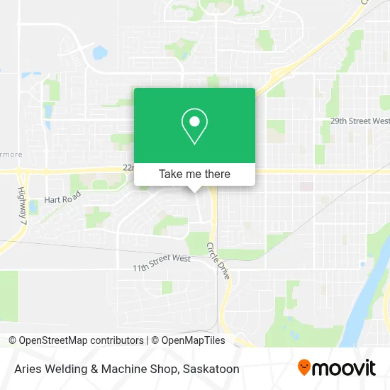 Aries Welding & Machine Shop map