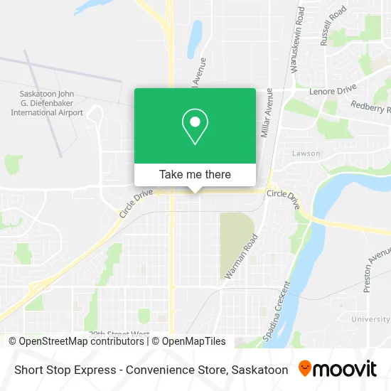 Short Stop Express - Convenience Store map