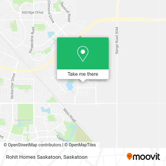 Rohit Homes Saskatoon map