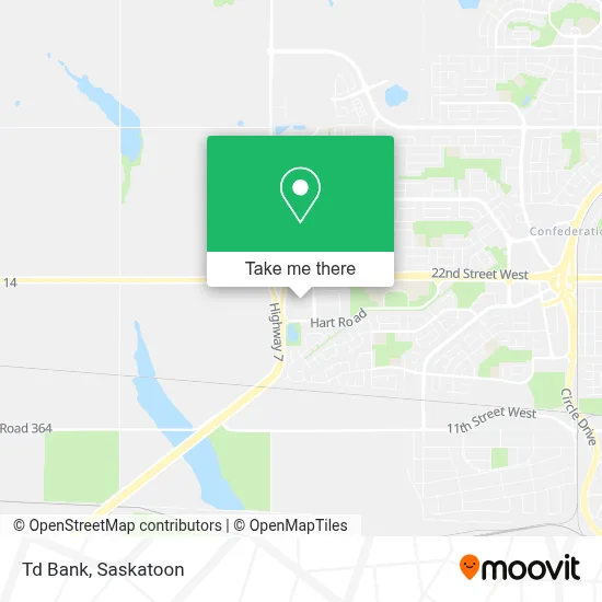Td Bank map