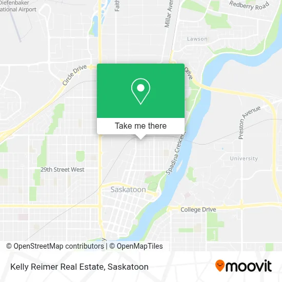 Kelly Reimer Real Estate map