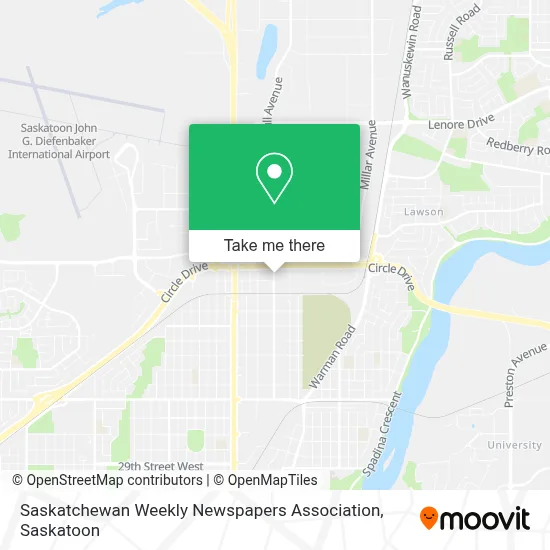 Saskatchewan Weekly Newspapers Association map