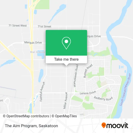 The Aim Program map