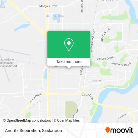 Andritz Separation map