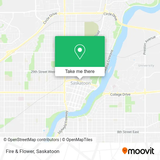 Fire & Flower map