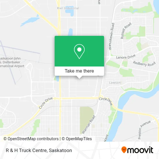 R & H Truck Centre map