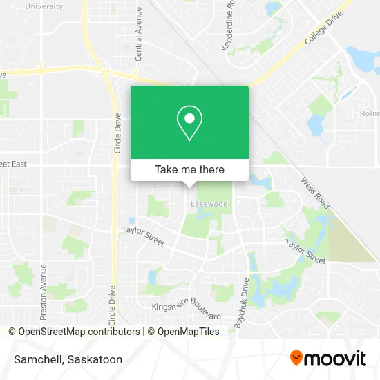 Samchell map
