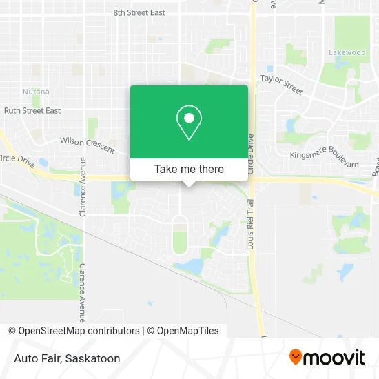 Auto Fair map