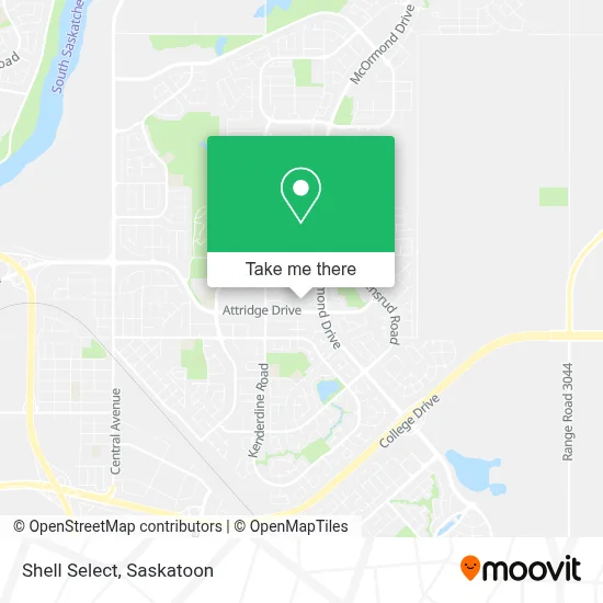 Shell Select map