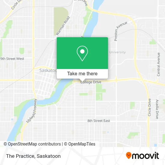 The Practice map