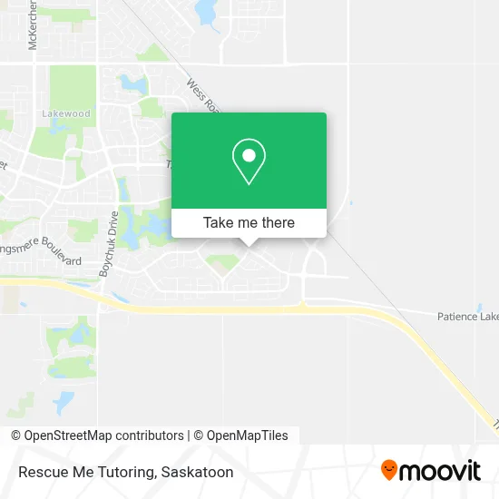 Rescue Me Tutoring map