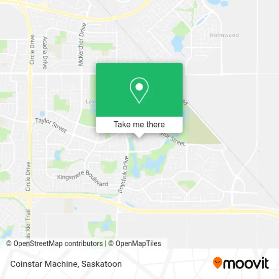 Coinstar Machine map