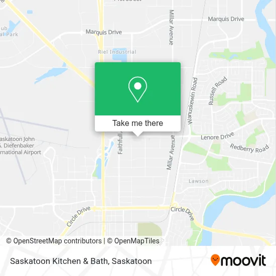 Saskatoon Kitchen & Bath map