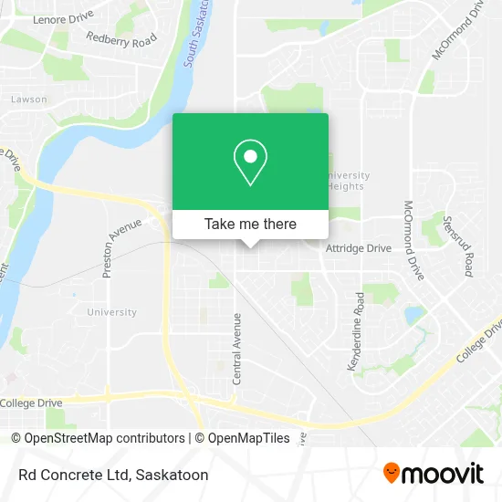 Rd Concrete Ltd map