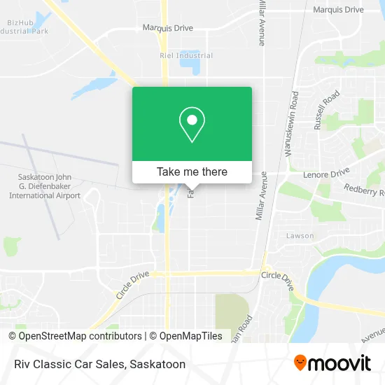 Riv Classic Car Sales map