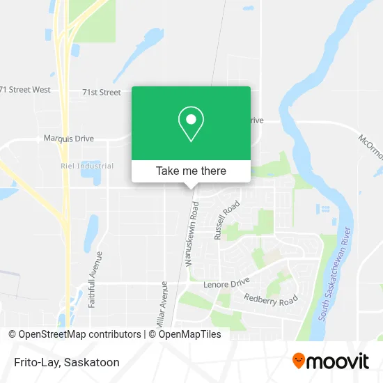 Frito-Lay map