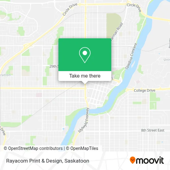 Rayacom Print & Design map