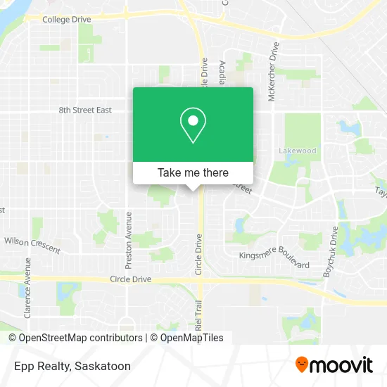 Epp Realty map