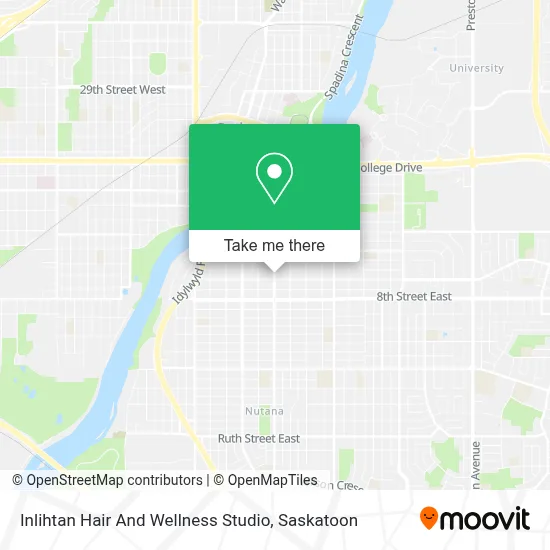 Inlihtan Hair And Wellness Studio map
