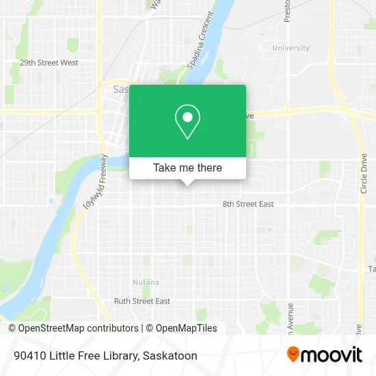90410 Little Free Library map