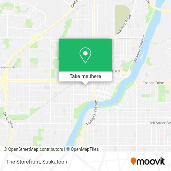 The Storefront map