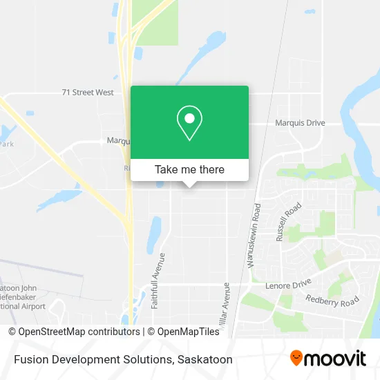 Fusion Development Solutions map