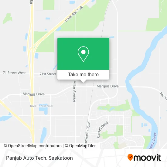 Panjab Auto Tech map