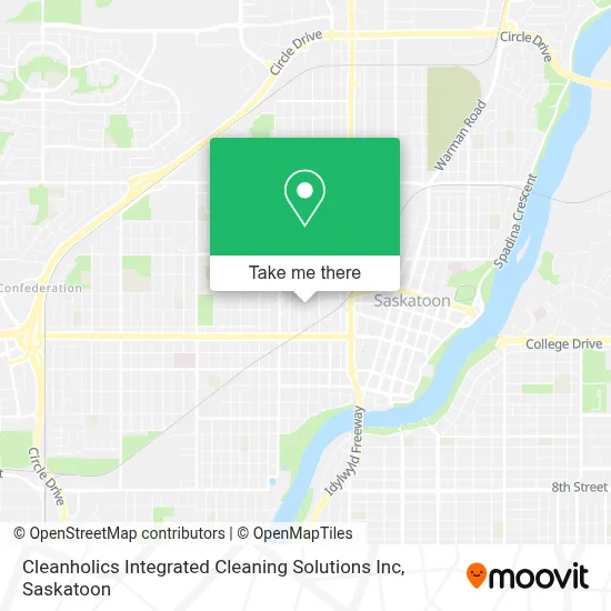 Cleanholics Integrated Cleaning Solutions Inc map