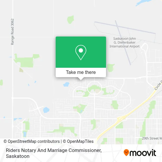 Riders Notary And Marriage Commissioner map