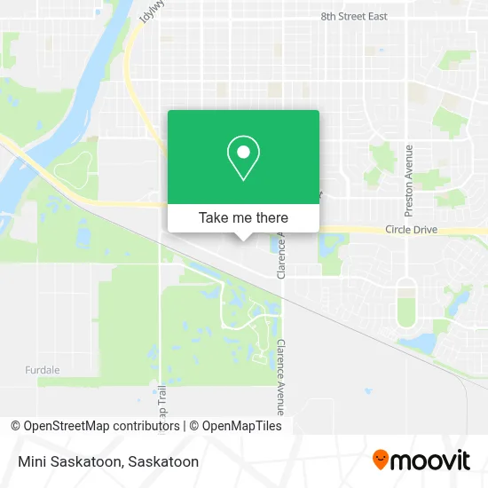Mini Saskatoon map