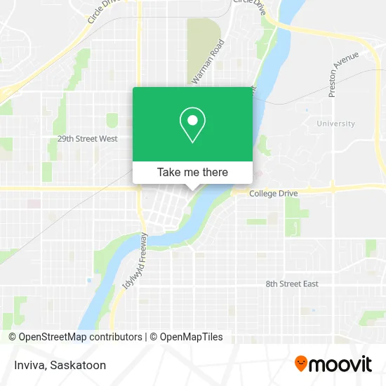 Inviva map