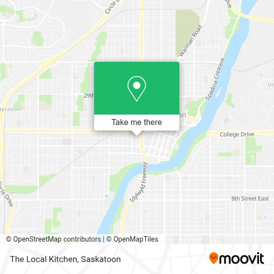 The Local Kitchen map