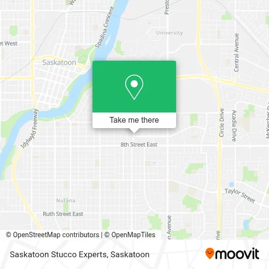 Saskatoon Stucco Experts map