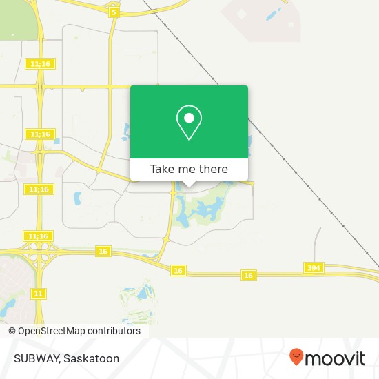 SUBWAY, 325 Herold Rd Saskatoon, SK S7V 1J7 map