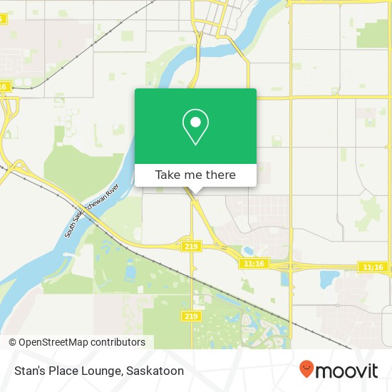 Stan's Place Lounge, 110 Ruth St E Saskatoon, SK S7J map