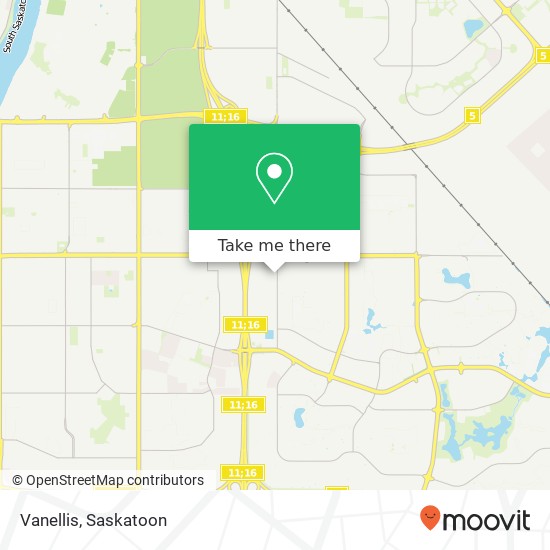 Vanellis, 3310 8th St E Saskatoon, SK S7H 0W4 plan