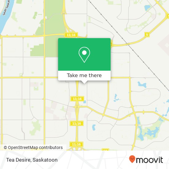 Tea Desire, Saskatoon, SK S7H plan