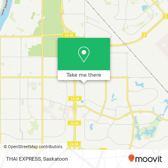 THAI EXPRESS, Acadia Dr Saskatoon, SK S7H plan